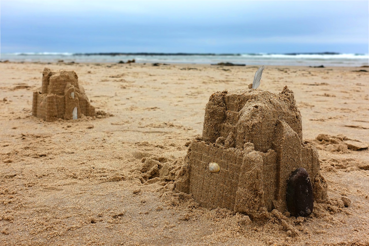 sand  castle  sandcastle free photo