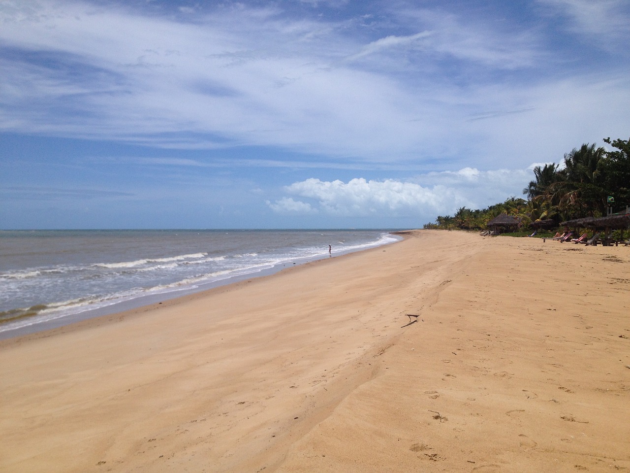 sand mar horizon free photo