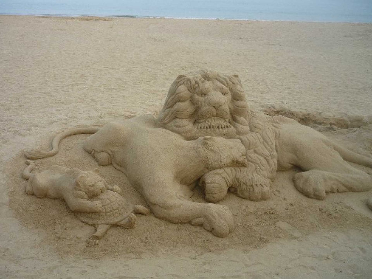 sand sand sculpture ephemeral free photo