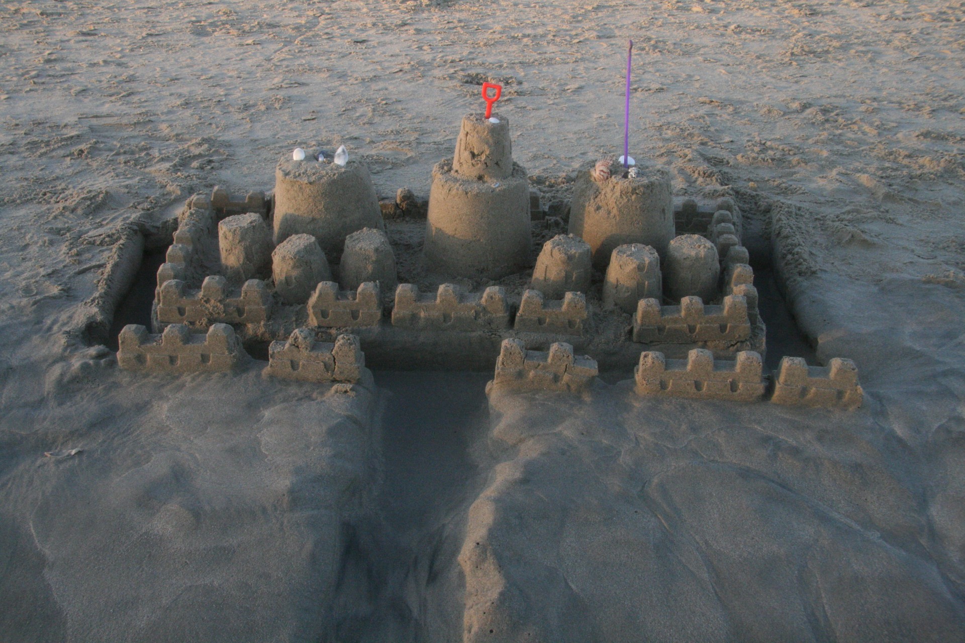 sand castle beach free photo