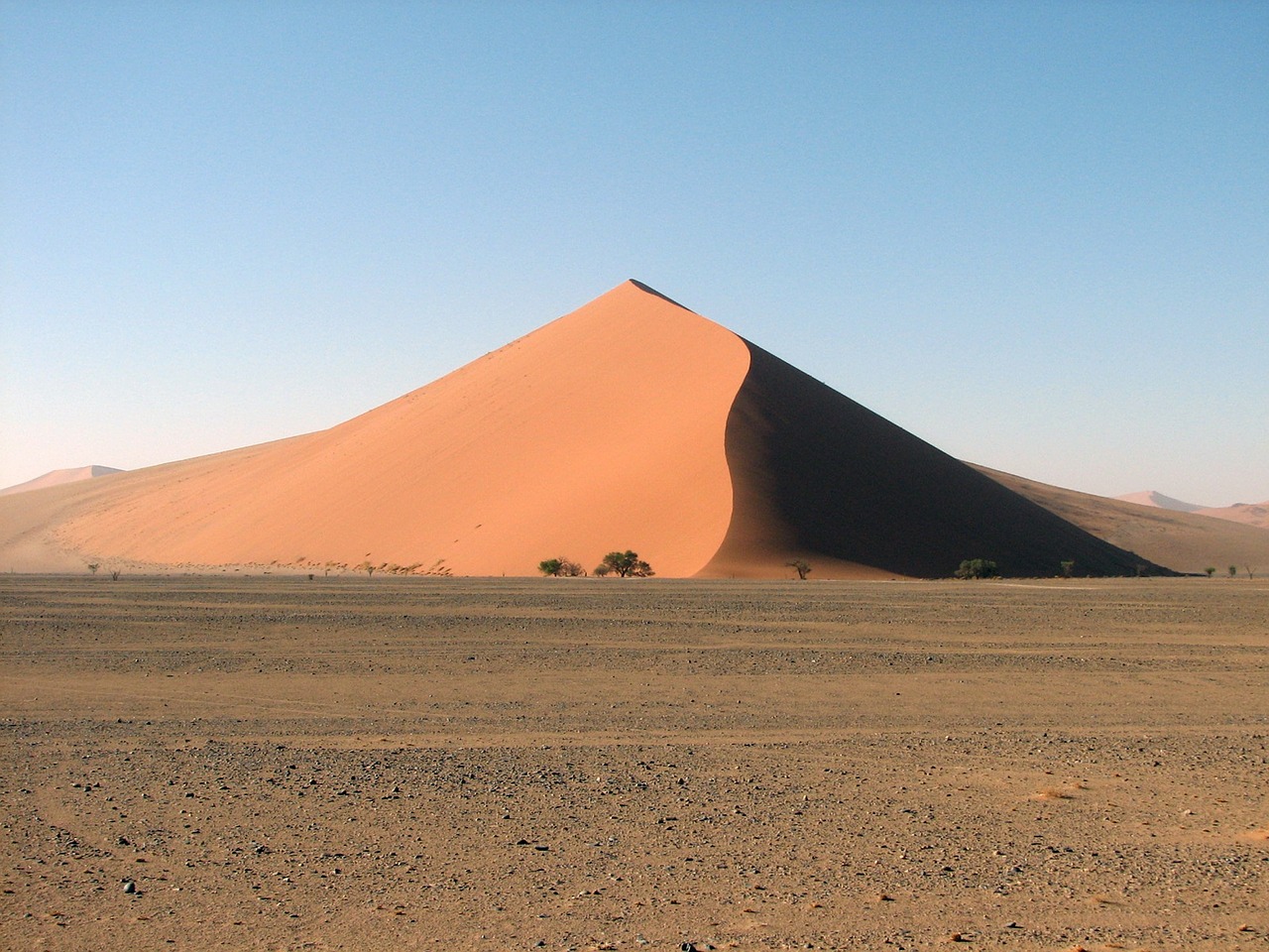 sand dune namibia africa free photo