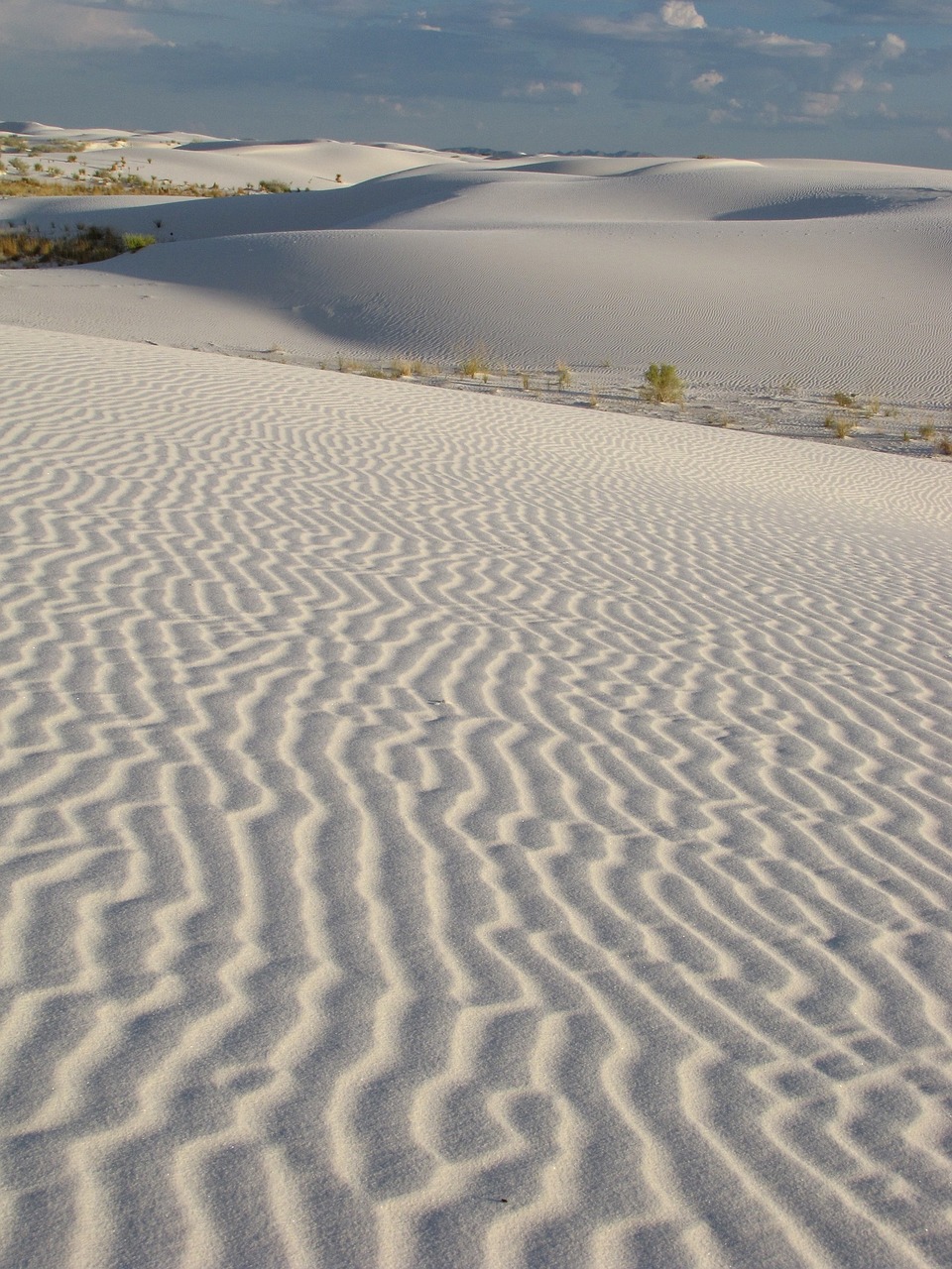 sand dunes ripples landscape free photo