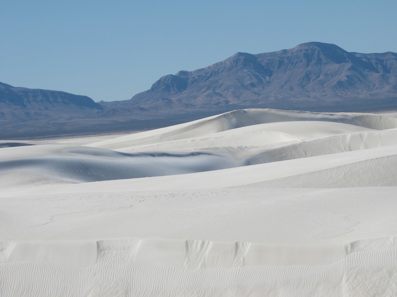 sand dunes white scenic free photo