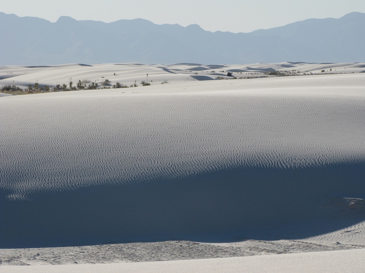 sand dunes white scenic free photo