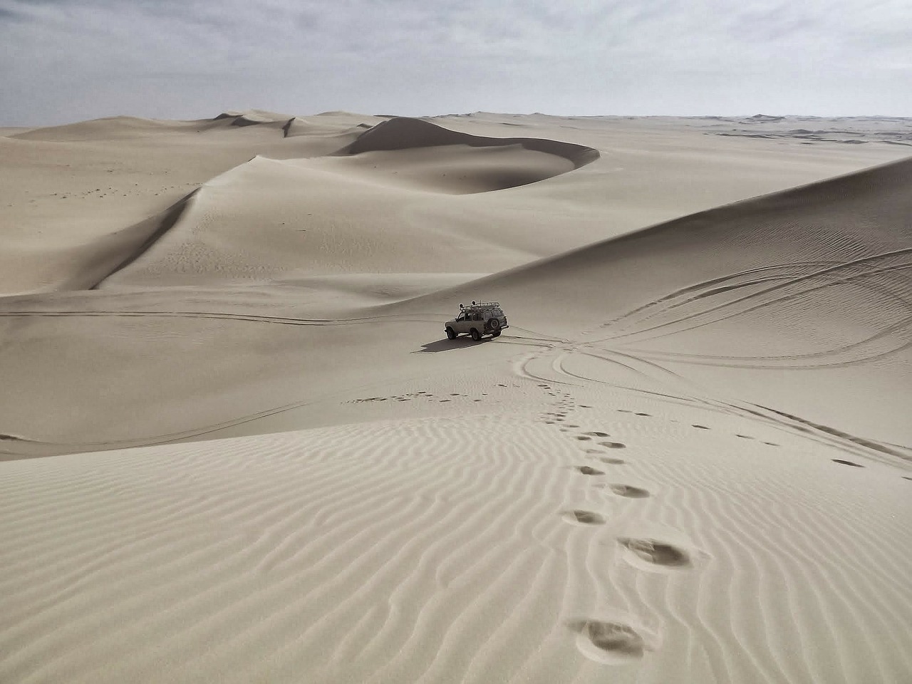 sand dunes desert sahara free photo