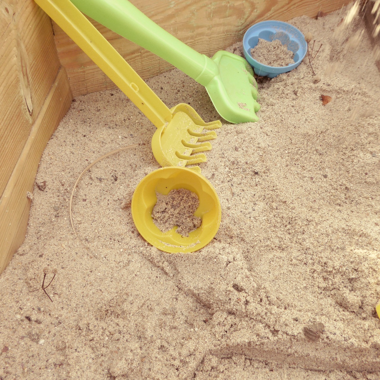 sand pit sand play free photo