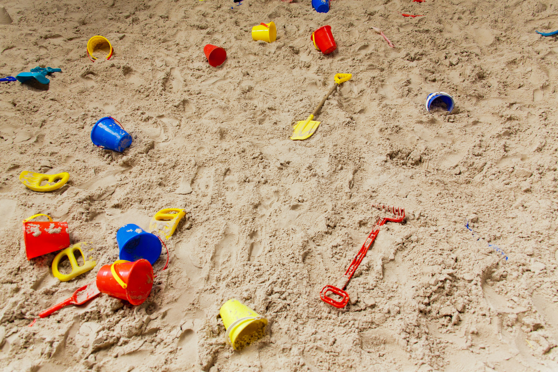 childhood sand pit plastic free photo