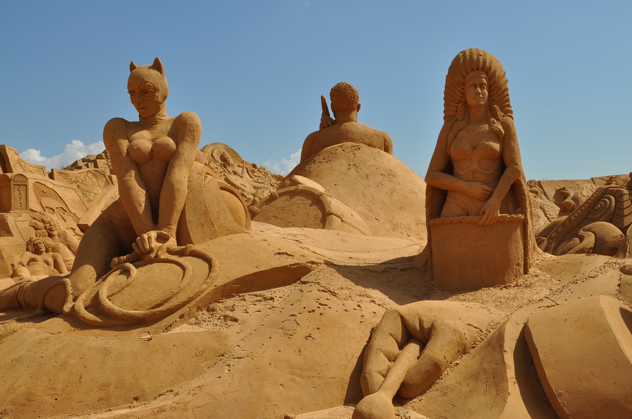 sand sculpture sand sculpture free photo