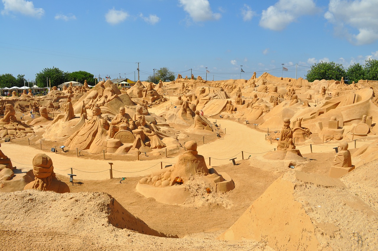 sand sculpture sand sculpture free photo