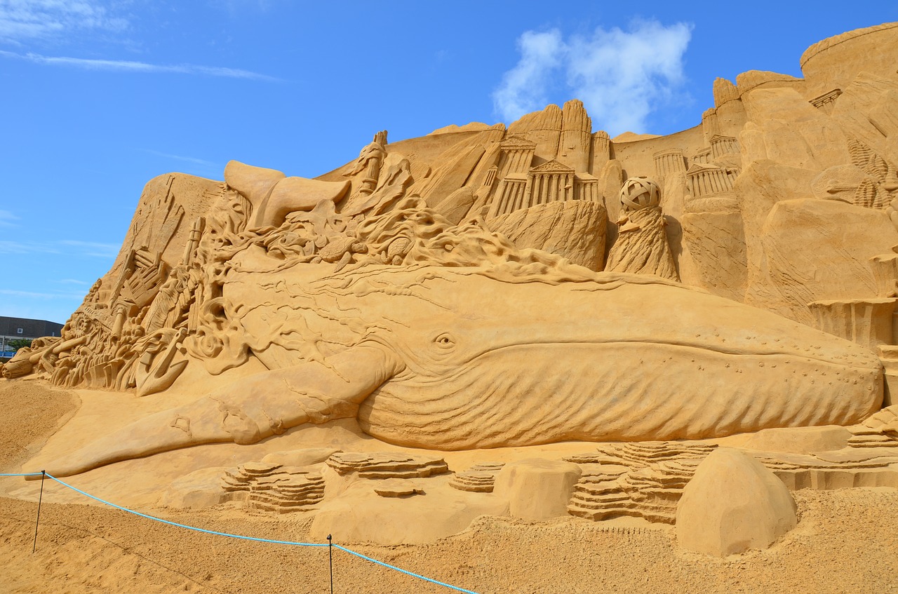 sand sculptures art sculpture free photo