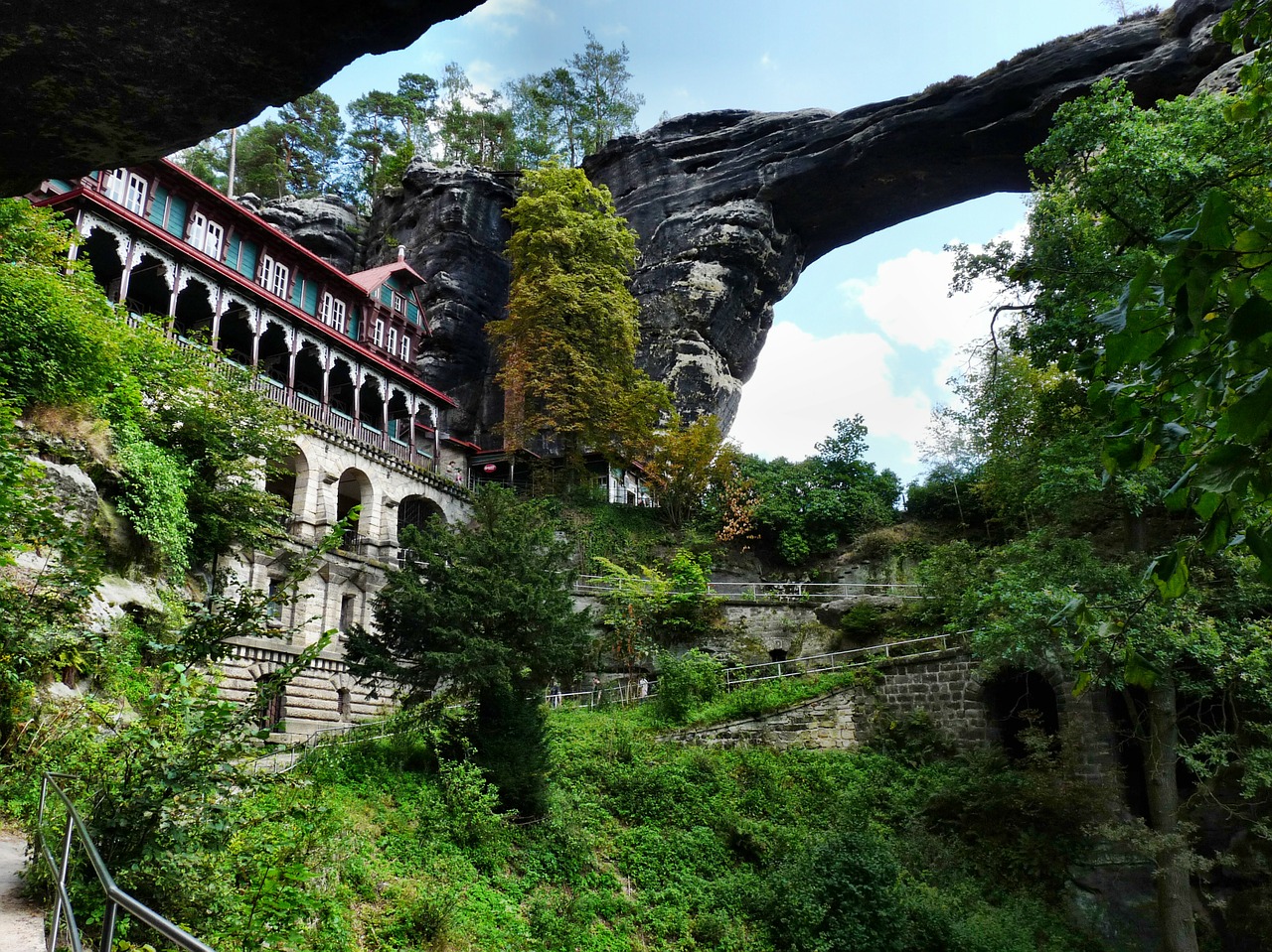 sand stone rock bohemian switzerland free photo