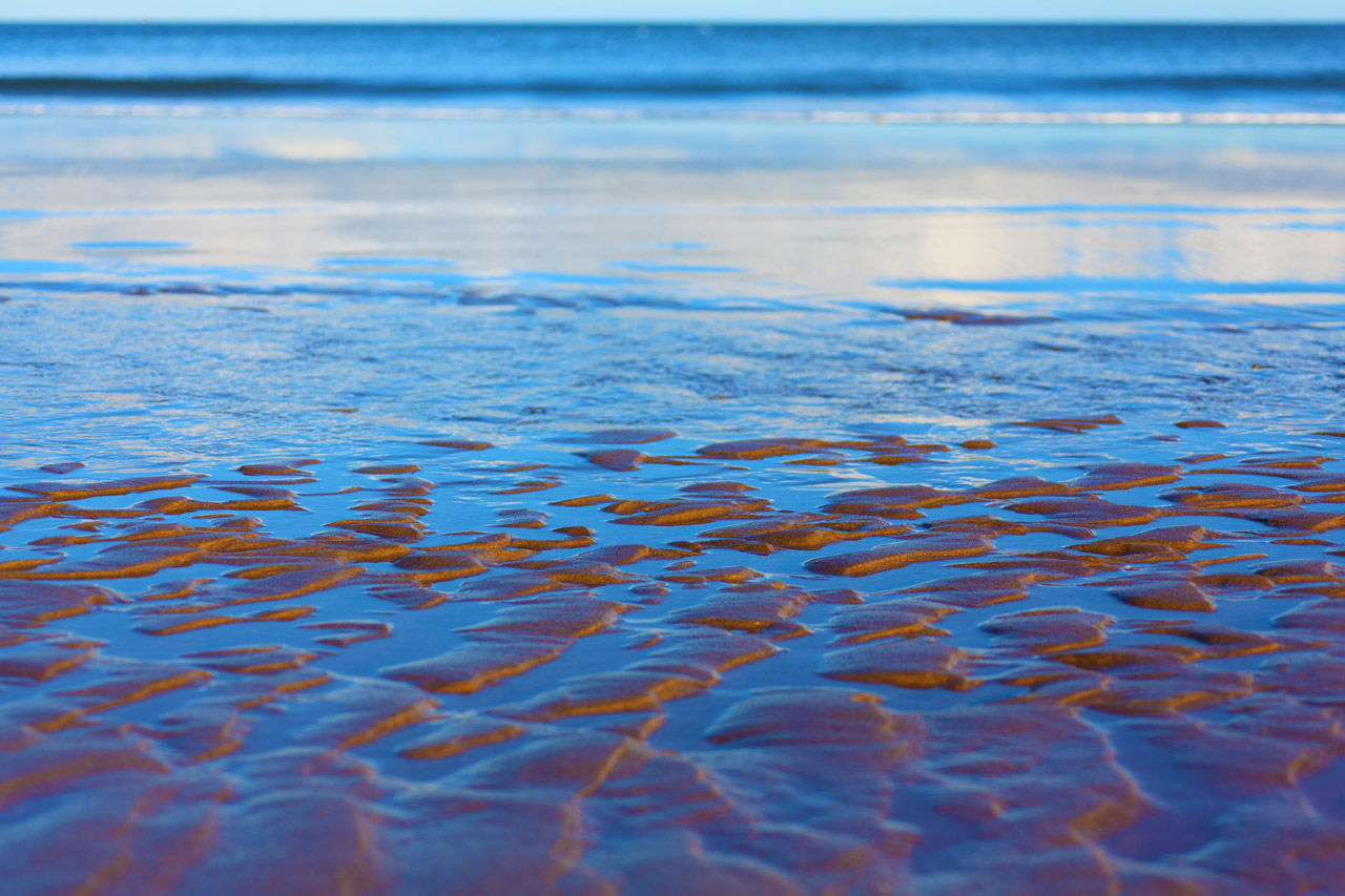 background beach blue free photo