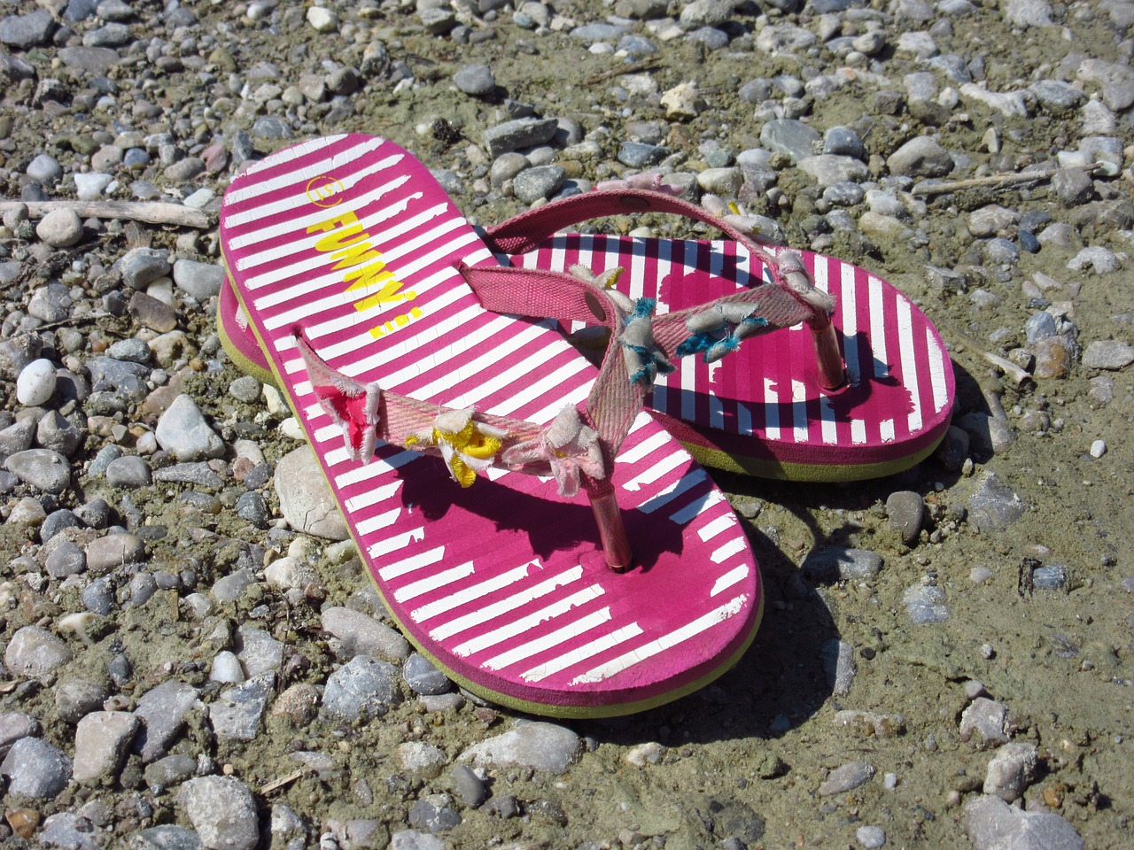 sandal colorful shoes free photo