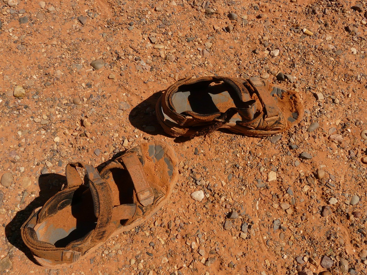 sandals shoes dirty free photo