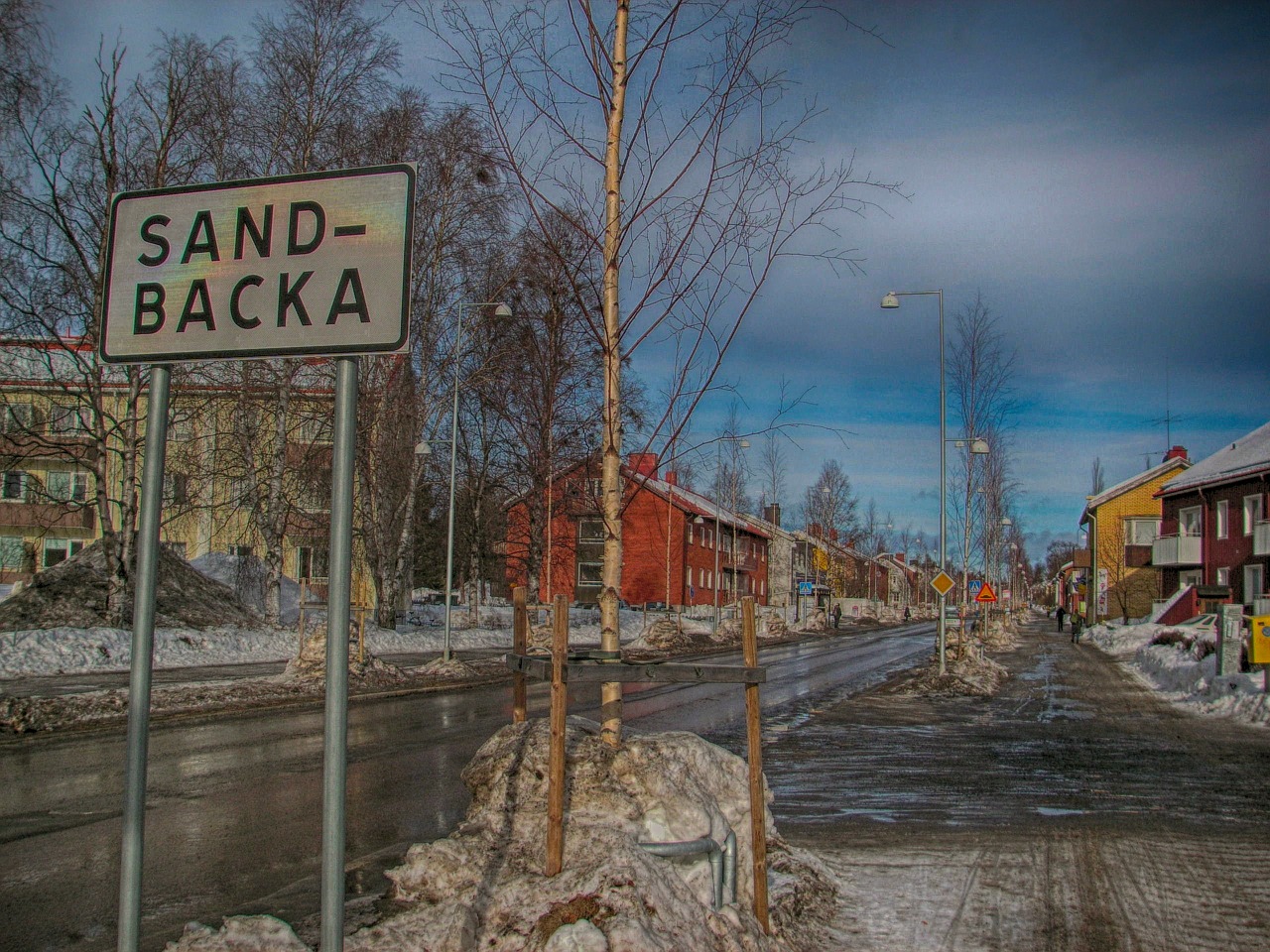 sandbacka sweden town free photo