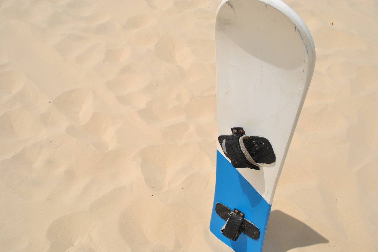 sandboard sand florianopolis free photo