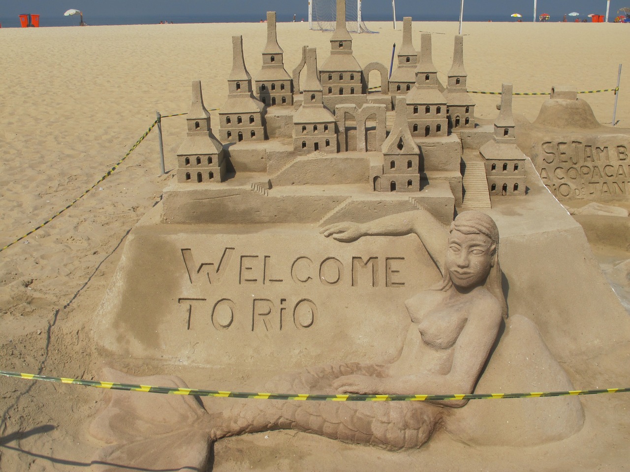 sandcastle rio beach free photo