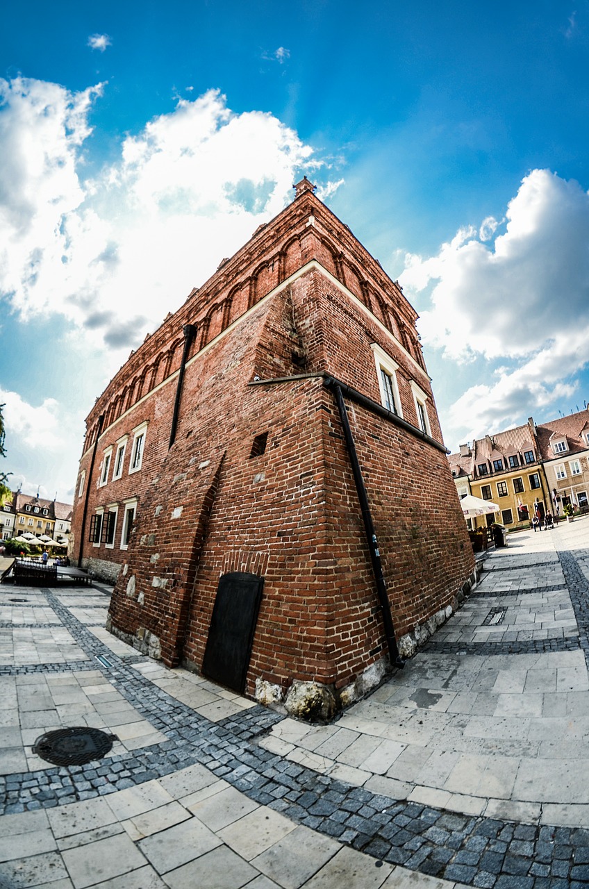 sandomierz poland the old town free photo