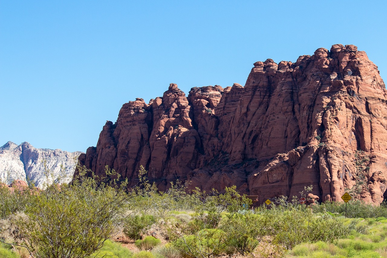 sandstone cliff mountain free photo