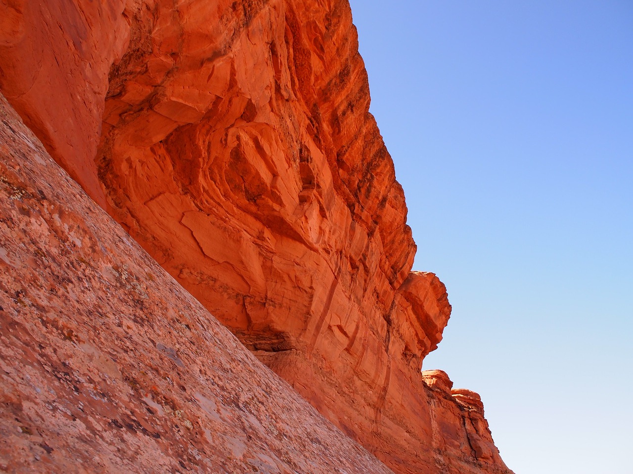 sandstone red canyon free photo