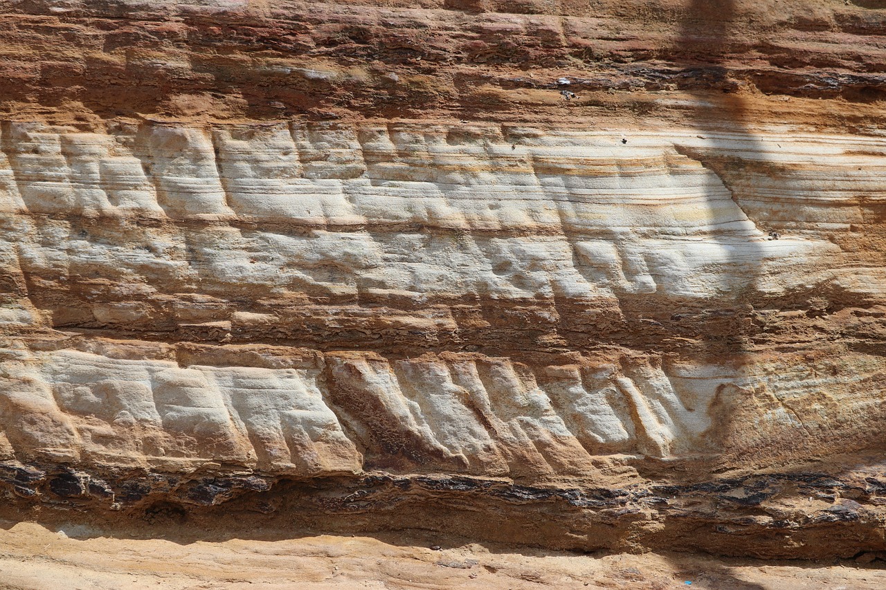 sandstone  rock  layers free photo