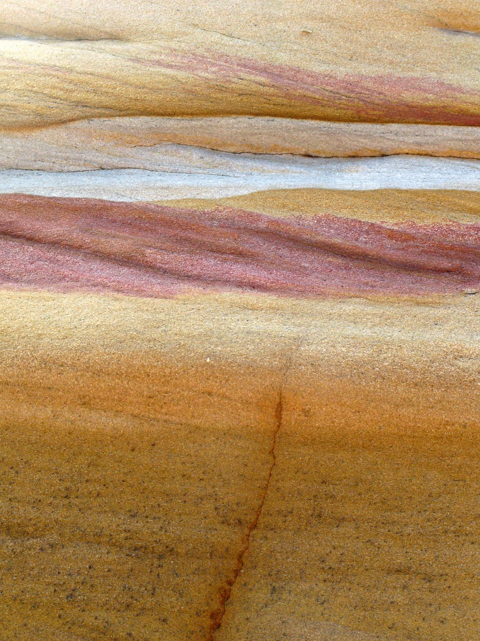 sandstone yellow pink free photo