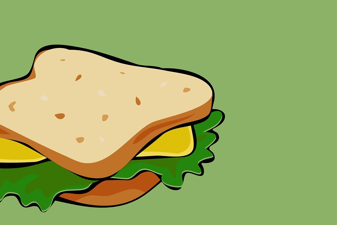 sandwich bread snack free photo