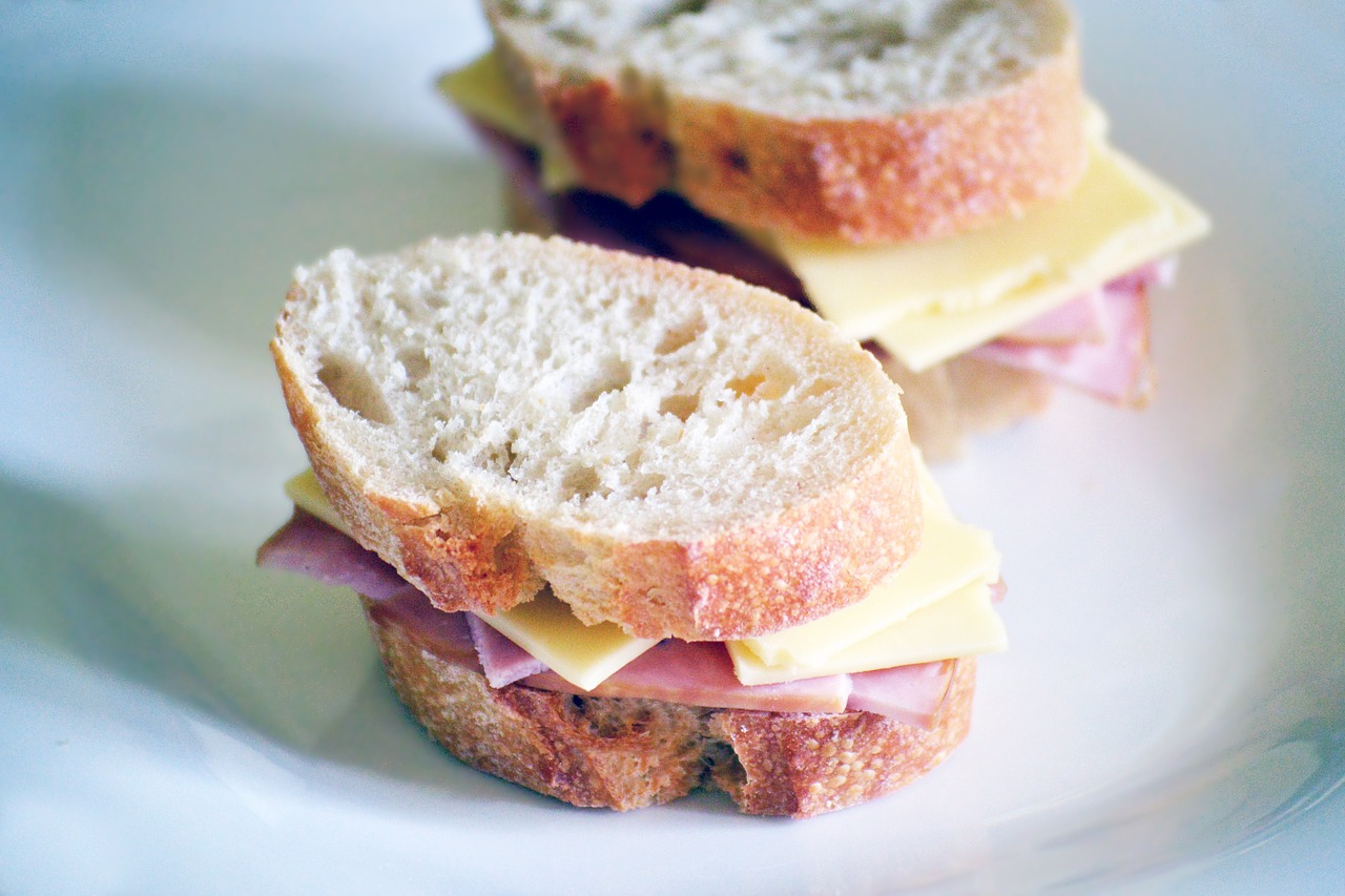 sandwich ham cheese free photo