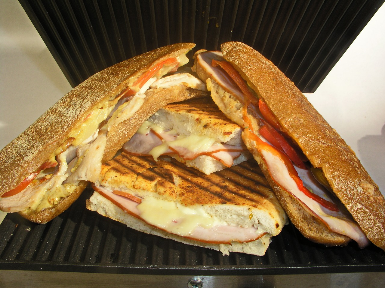 sandwich hot sandwich dining free photo