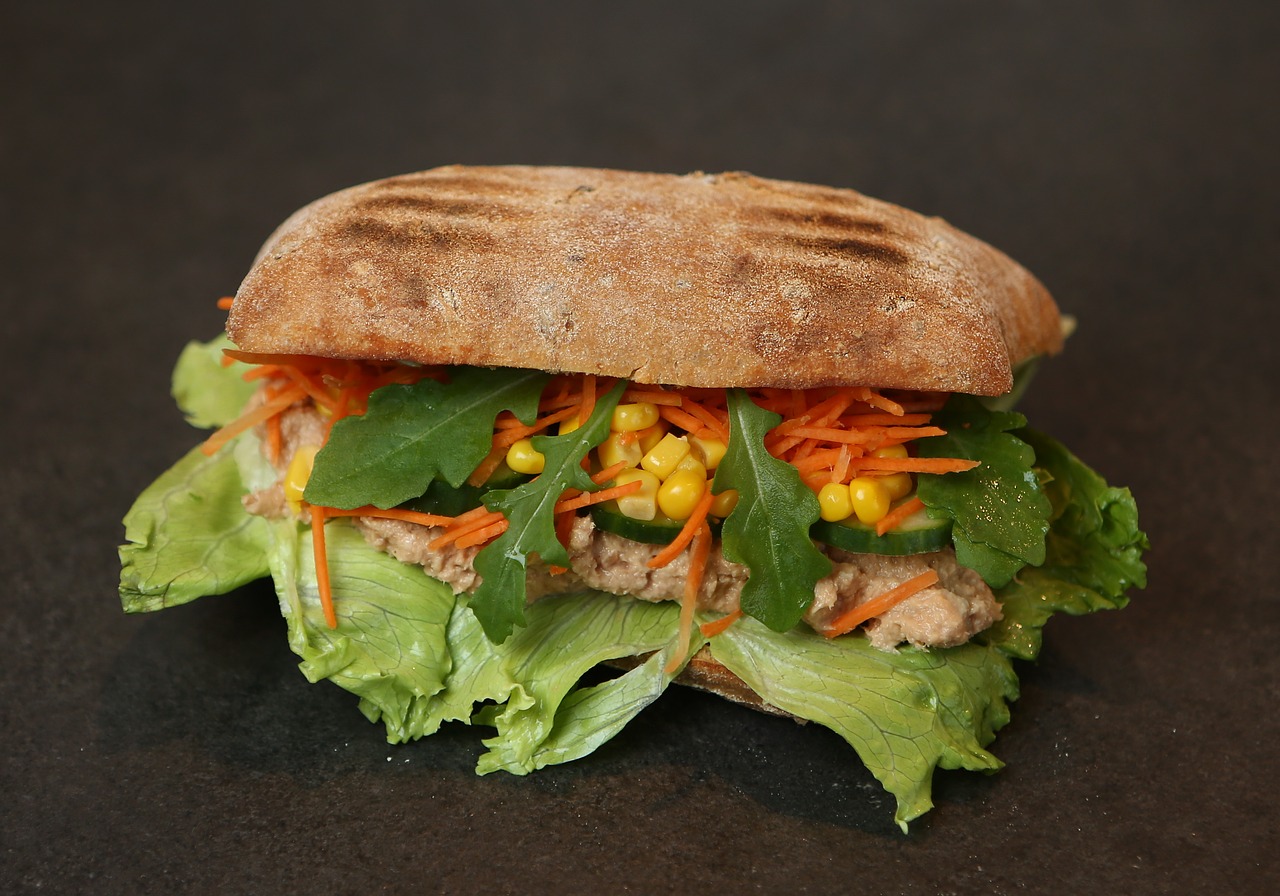 sandwich tuna salad free photo