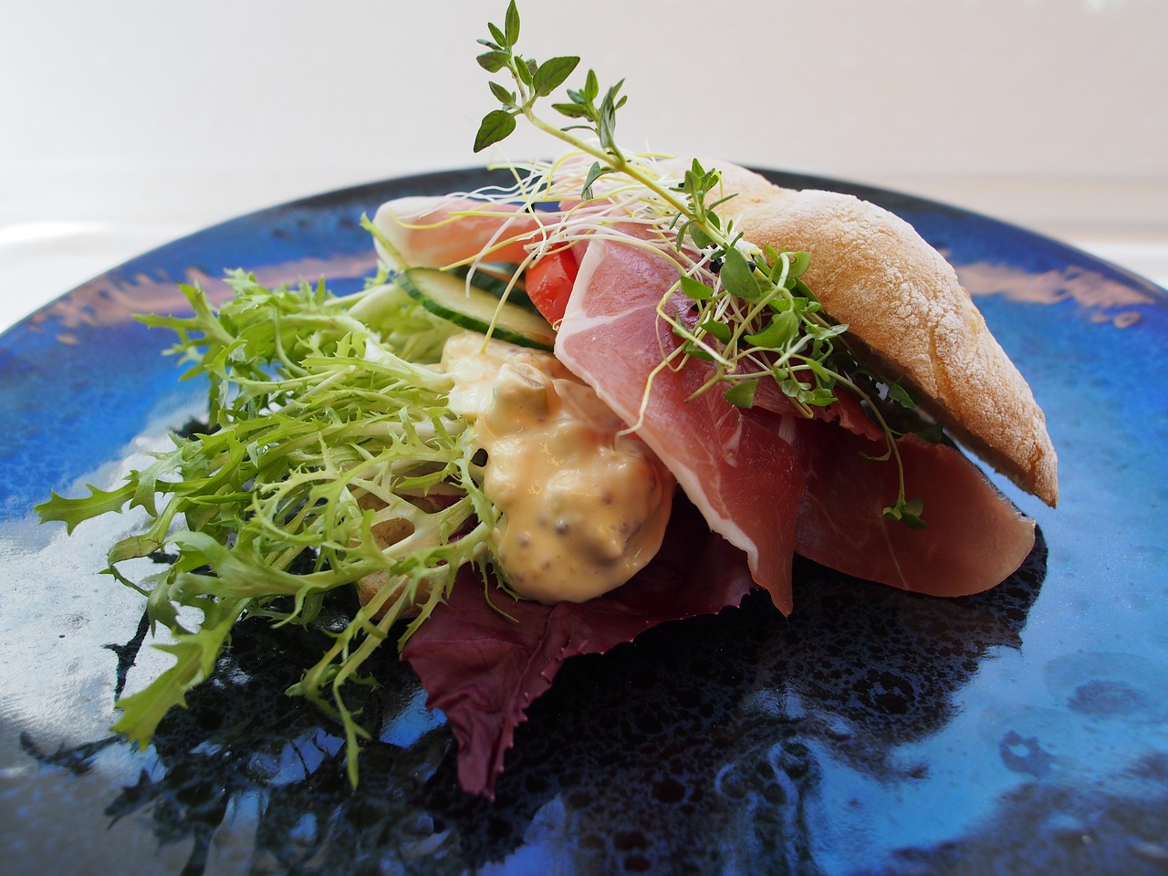 sandwich seranoskinke snackfood free photo