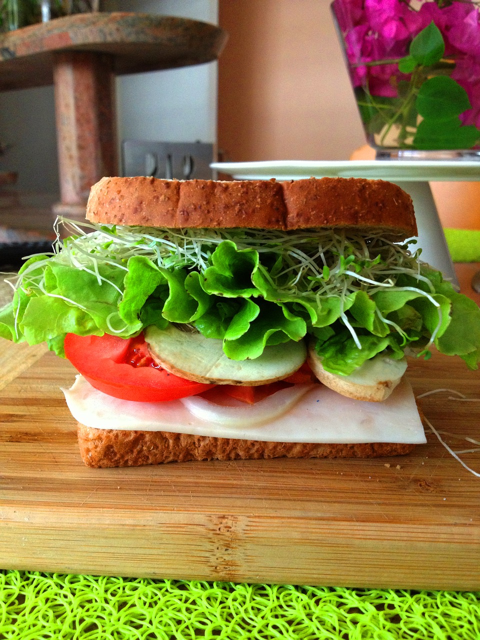 sandwich  food  dish free photo