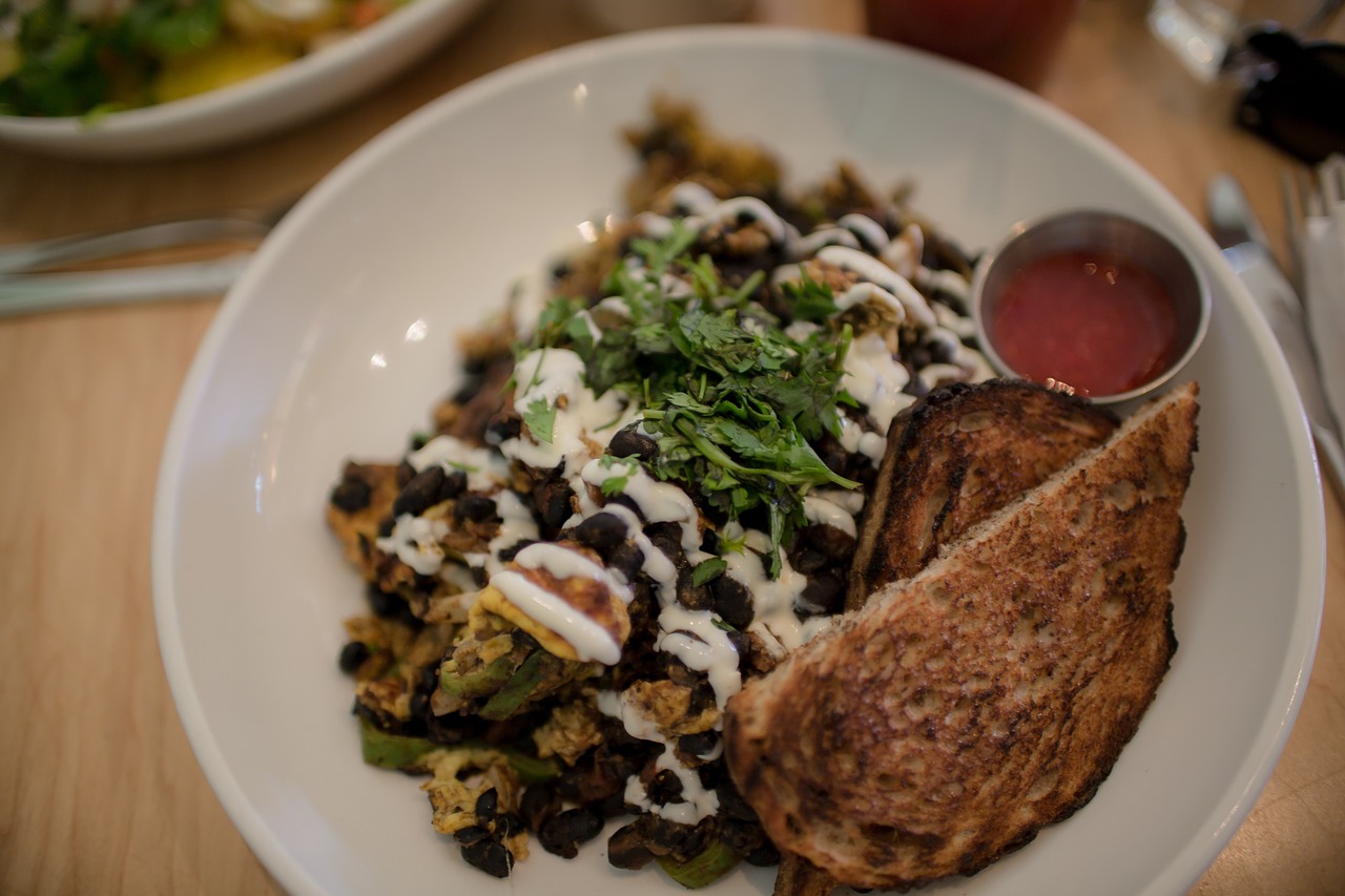 sandwich bread salad free photo