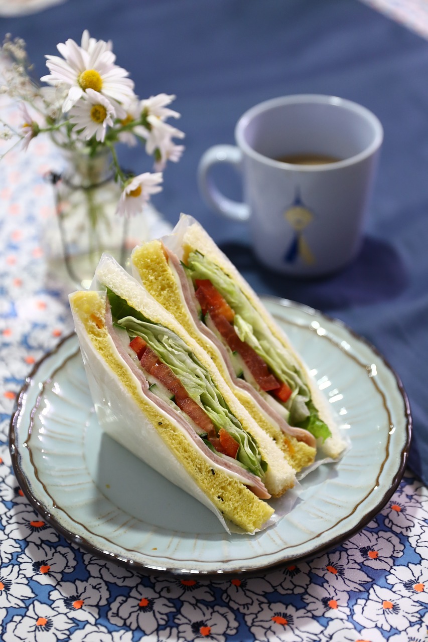 sandwich delicious food dining free photo