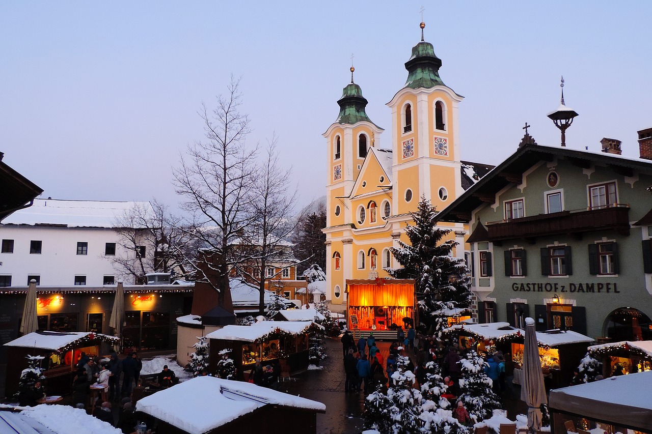 sankt johann  tyrol  winter free photo