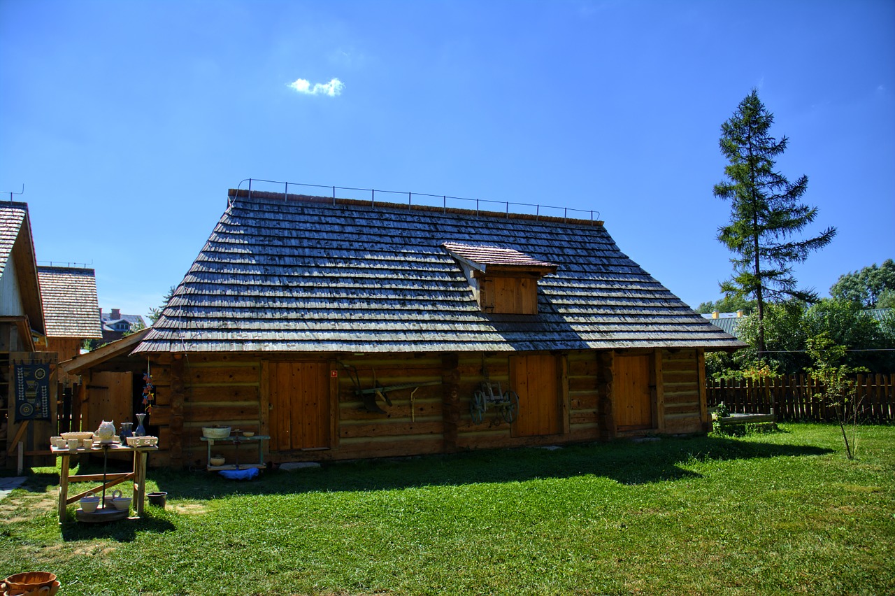 sanok open air museum rural cottage free photo