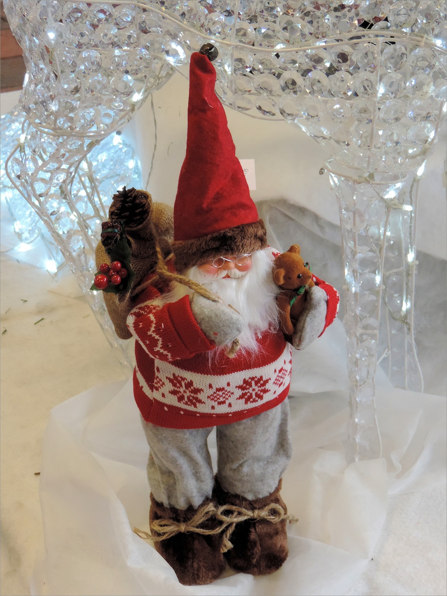 santa doll christmas free photo