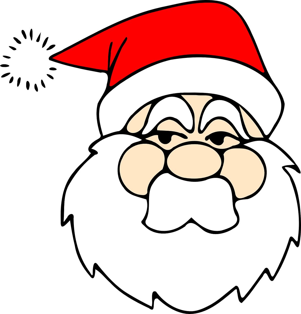 santa santa claus jolly old elf free photo