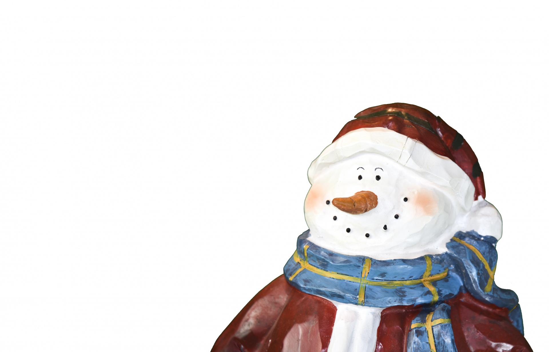 santa ceramic text free photo