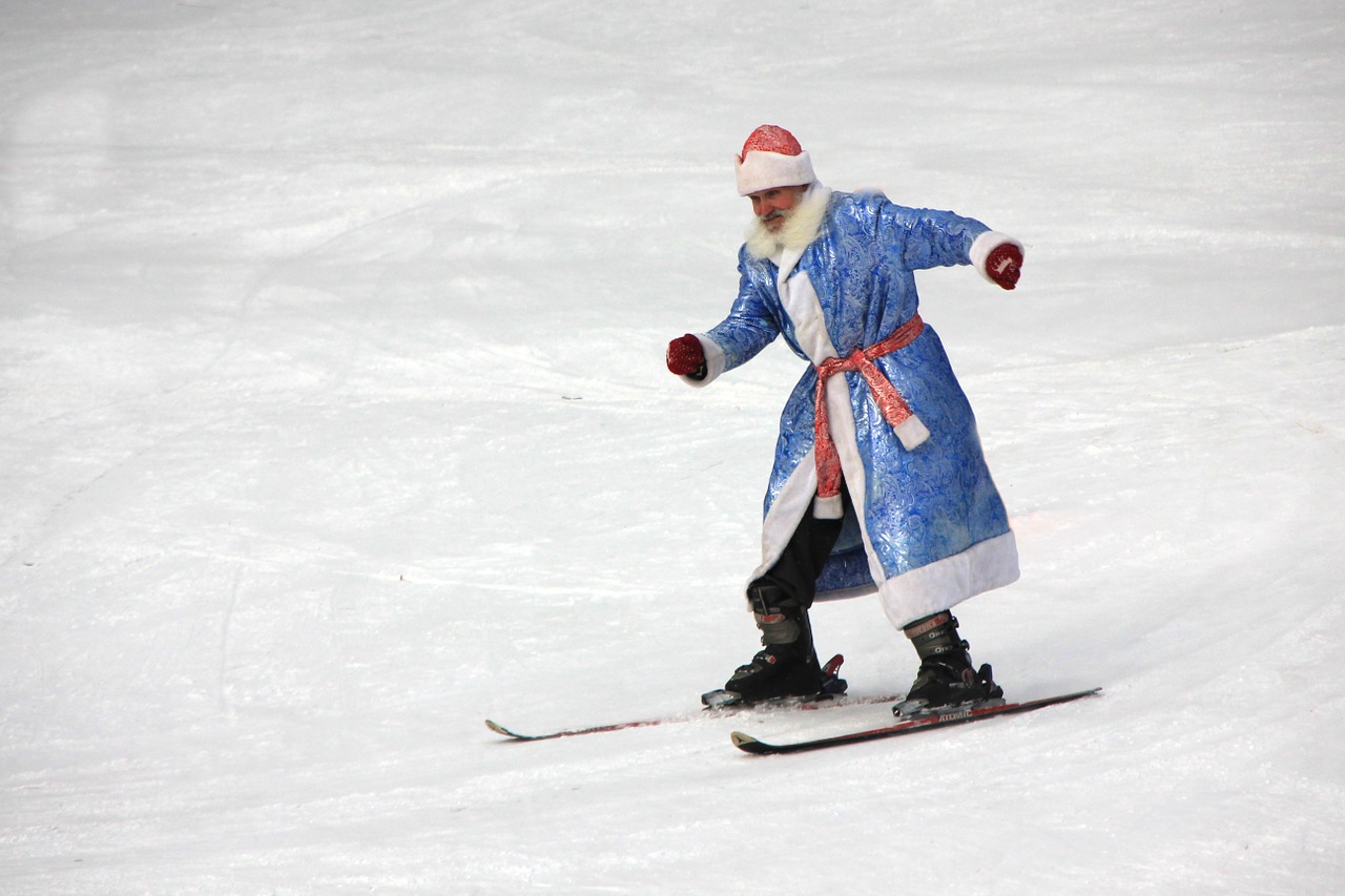 santa claus grandfather new year's eve free photo