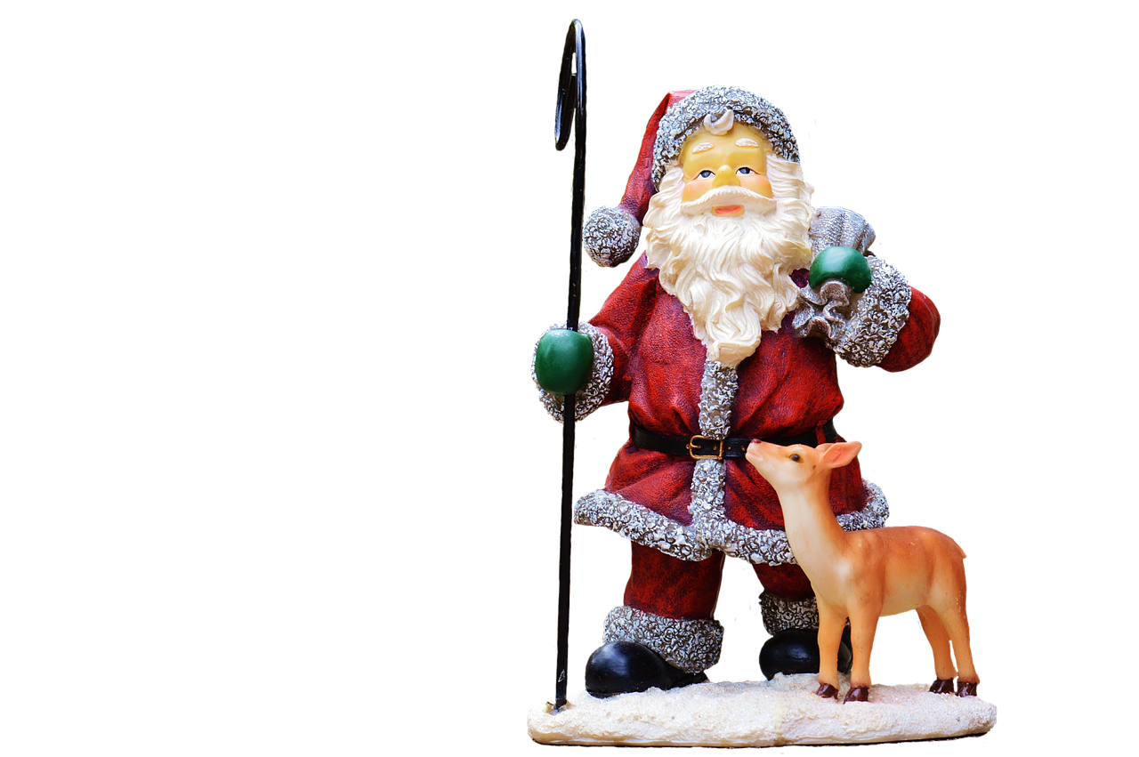 santa claus christmas deco free photo