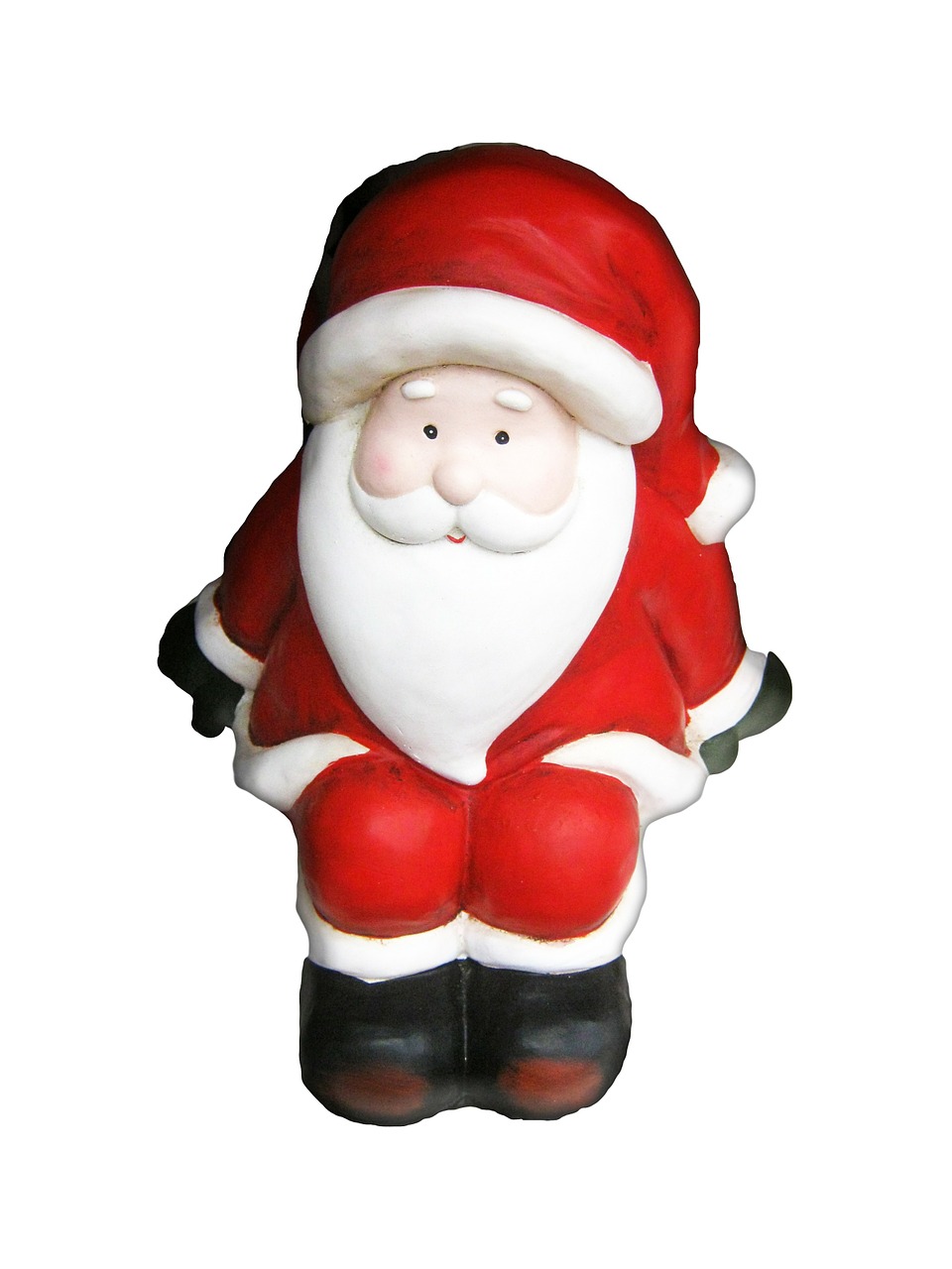 santa claus figure sitting free photo