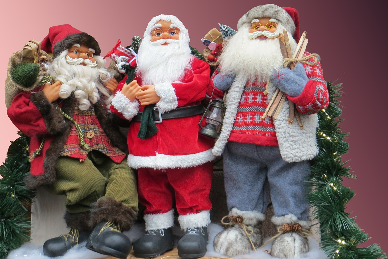 santa claus christmas figure free photo