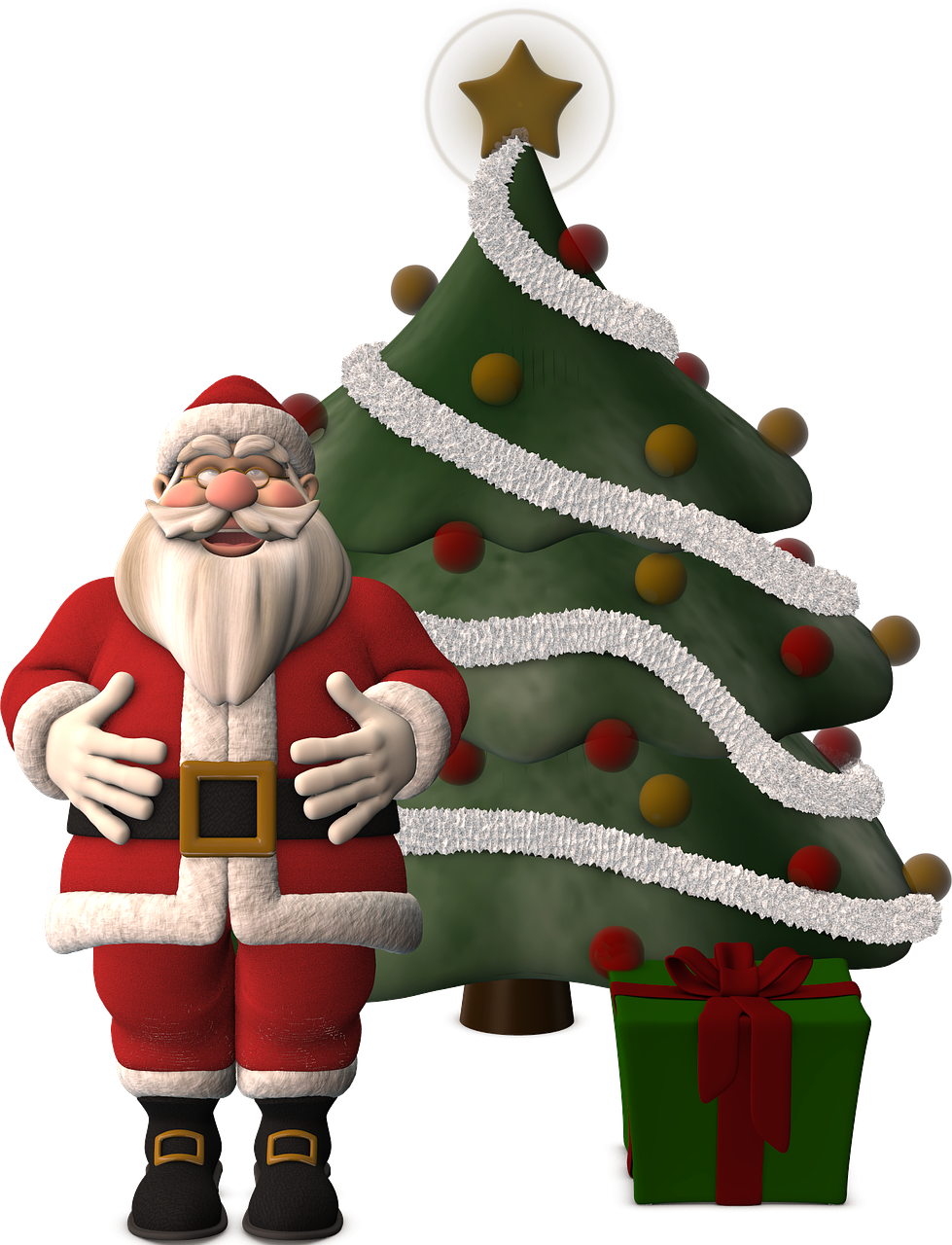 santa claus red christmas free photo