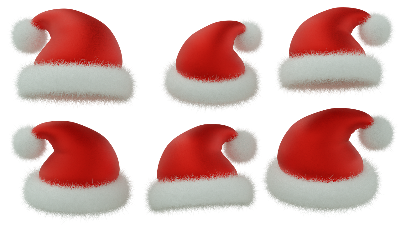 santa hat christmas red hat free photo