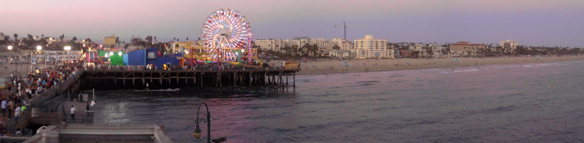 ocean pier santa free photo