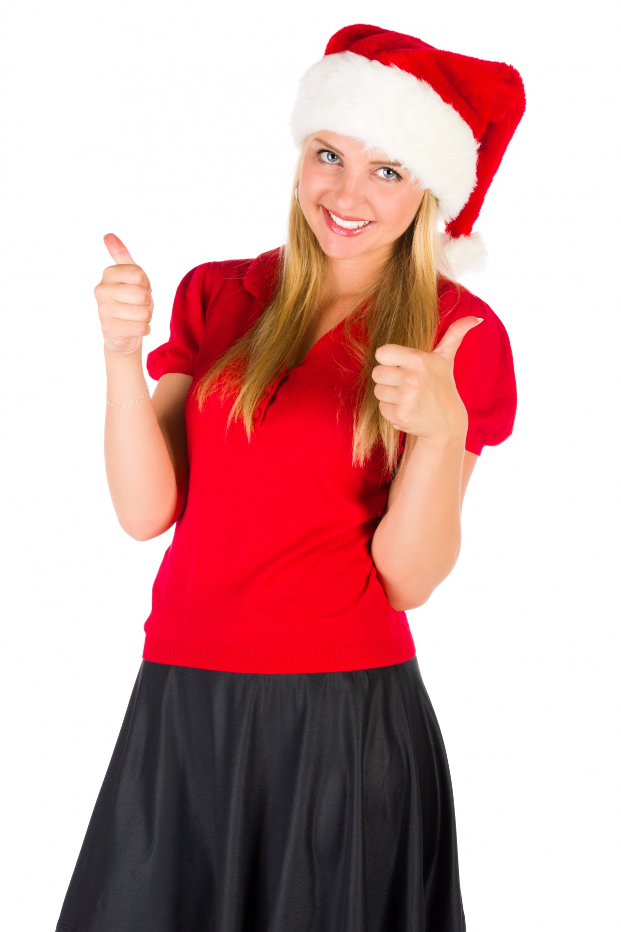 christmas face female free photo