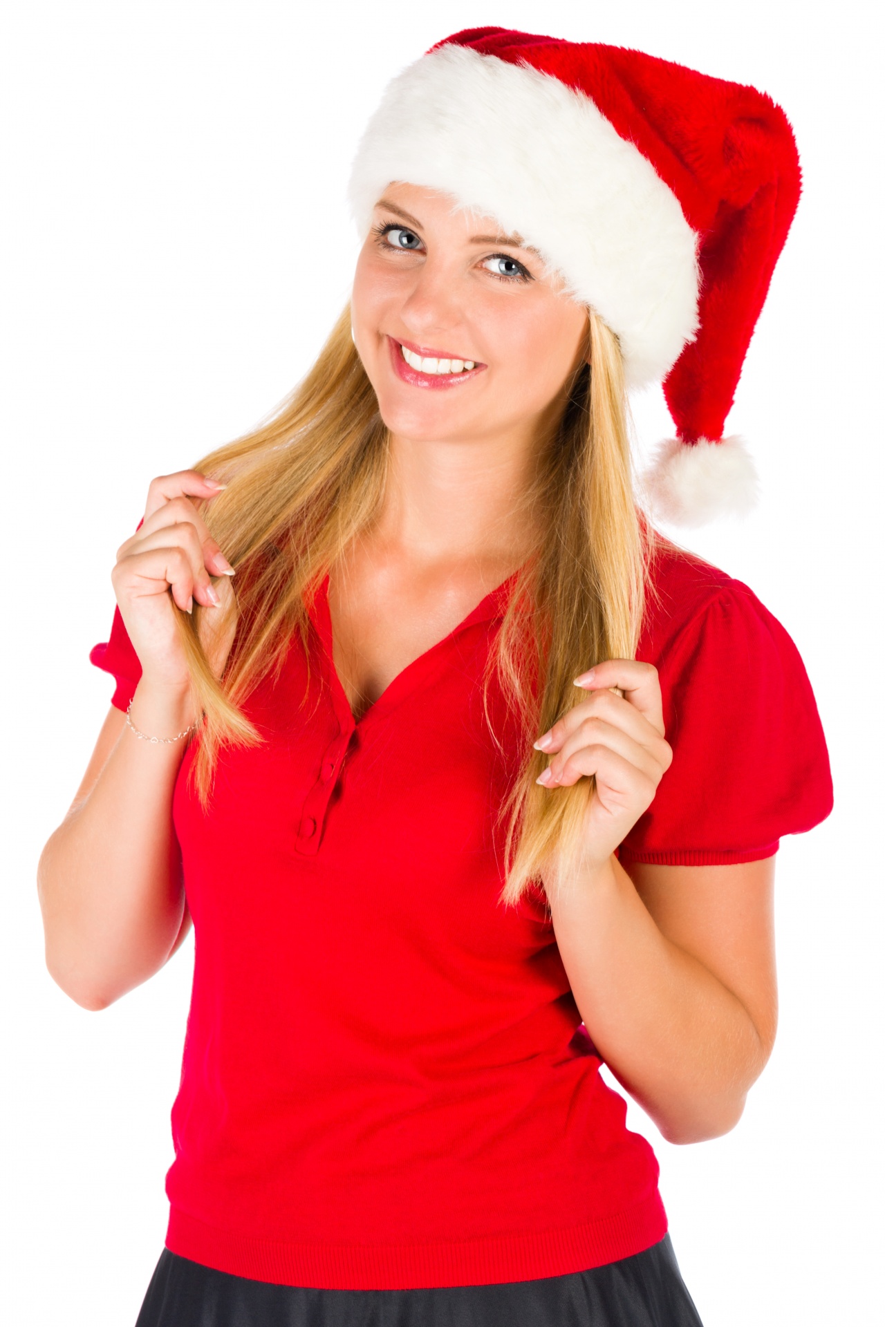 christmas face female free photo