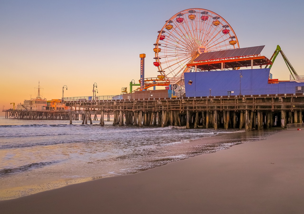 santamonica  usa  california free photo