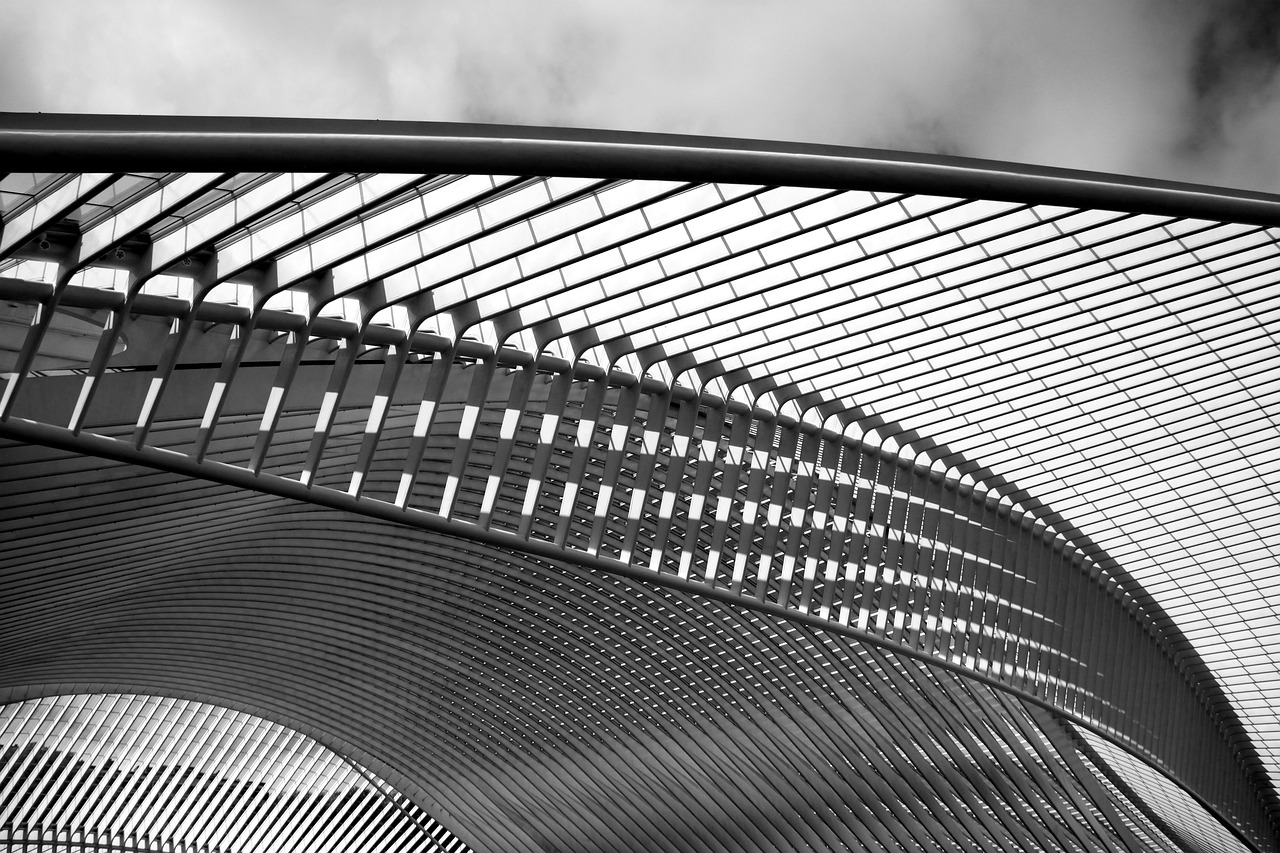 santiago calatrava architect train station free photo